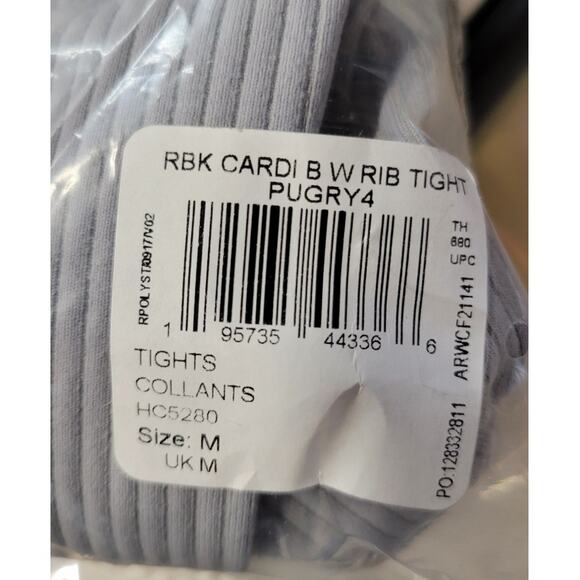 Reebok Classics RBK CARDI B W RIB TIGHT - Training tights Medium - Picture 8 of 8
